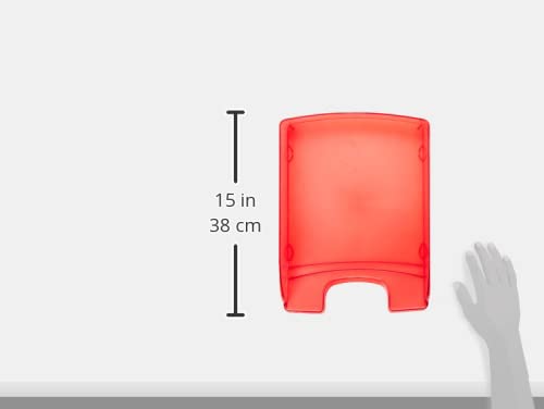 Leitz Plus 52270026 Flat Letter Tray A4 Frost Red