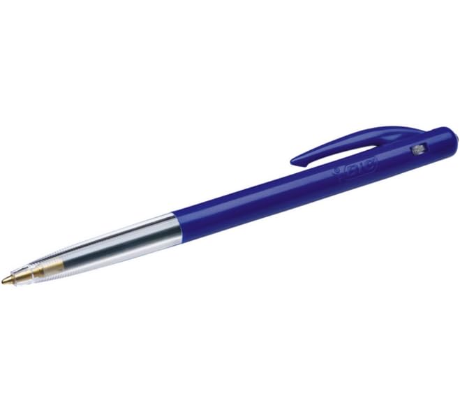 BIC M10 Medium Clic Pens - Blue (Pack of 10)