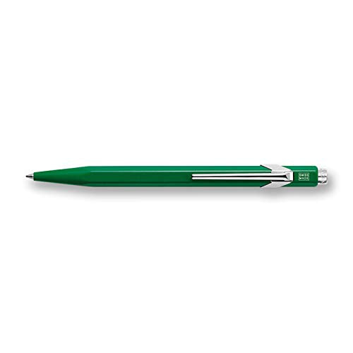 OfficeMarket Caran d'Ache 849 Metal Range Ball Pen - Green with Green Cartridge (849.018)