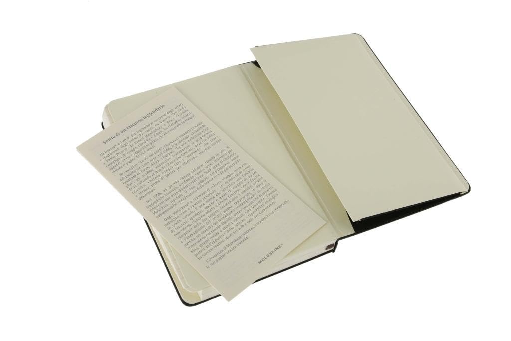 Moleskine PRO Address Book, Hard Cover, Pocket (3.5" x 5.5") Black, 192 Pages