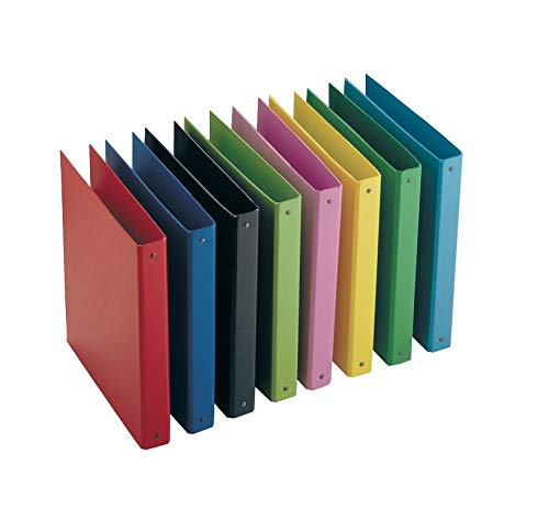 100460413 Elba Ring Binder-Blue
