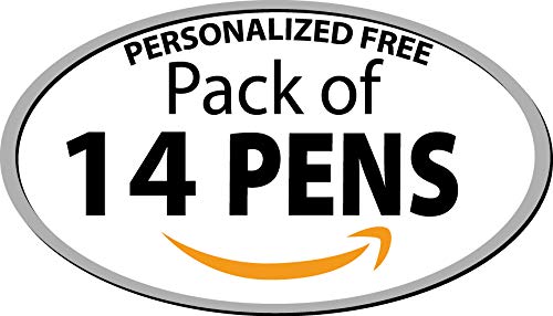 Ballpoint Pen w/Stylus Tip Click Action Custom Personalized Black Writing Ink - The Beemer - Full