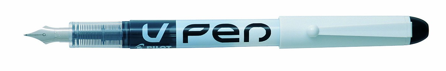 Pilot V Pen Disposable Fountain Pen - Black, Pack of 3