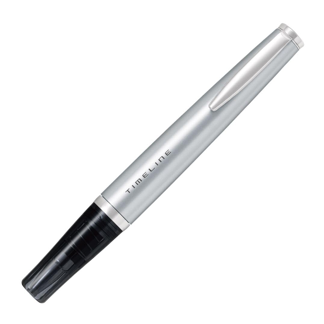 Pilot BTL-3SR-PTS Timeline PRESENT Ballpoint Pen, Platinum Silver