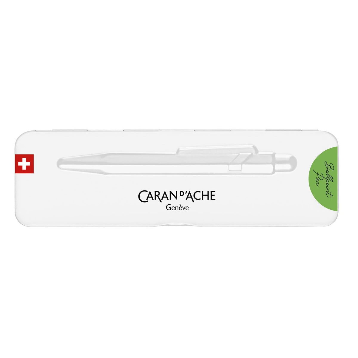 Caran D'ache 849 Pop Line Fluo Yellow-Green Ballpoint Pen (849.730)