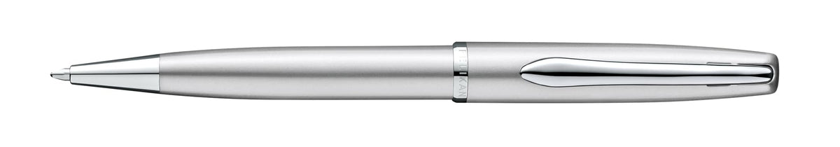 Pelikan Jazz Noble Ballpoint Pen Silver Right Hand and Left Handed Elegant Metal Ballpoint Pen in
