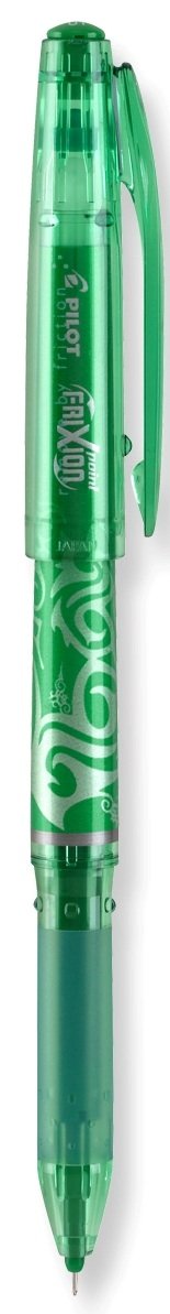 PILOT FriXion Point Erasable & Refillable Gel Ink Pens, Extra Fine Point, Green Ink, 12-Pack (31583)