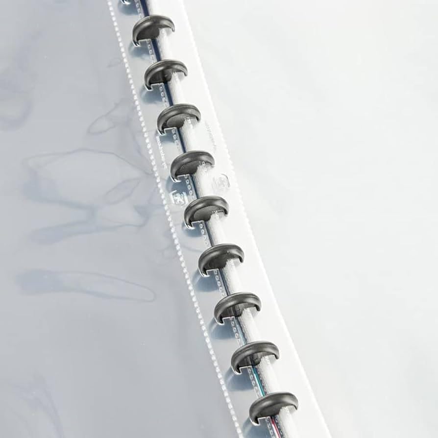 Elba Bürosysteme 61430 Ring Binder with 20 Sleeves A4 235 x 310 mm Black