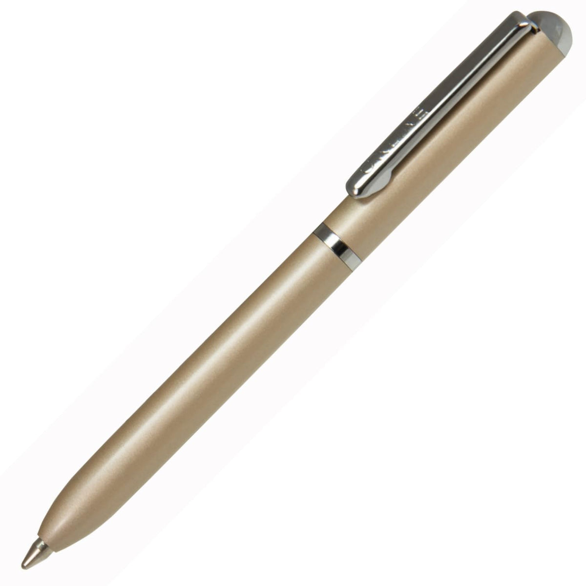 Online mini twist ballpoint pen Champagne with metal clip │ standard pen refill │ small pens for