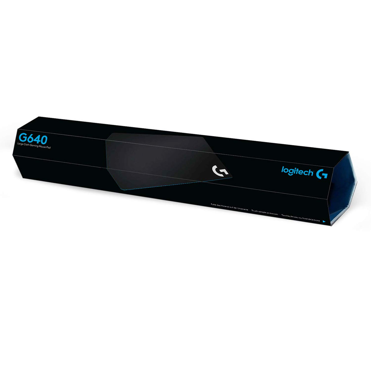 Logitech G640 Cloth Gaming Mouse Pad, Moderate Surface Friction, Consistent Surface Texture
