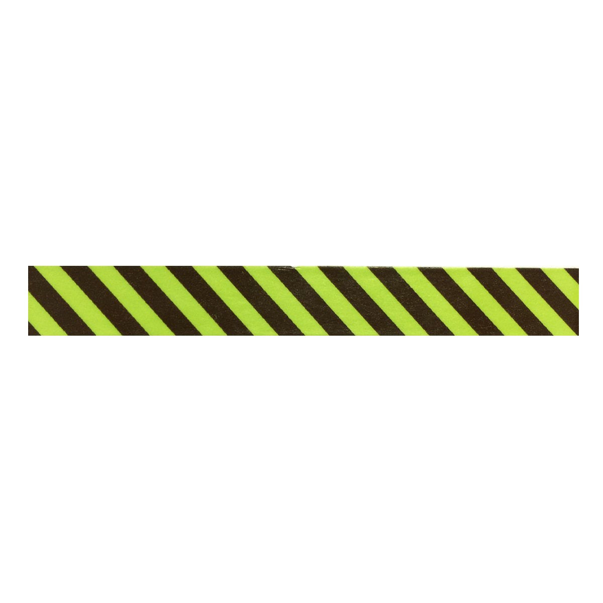 Wrapables Colorful Washi Masking Tape, Green and Brown Diagonal Stripes