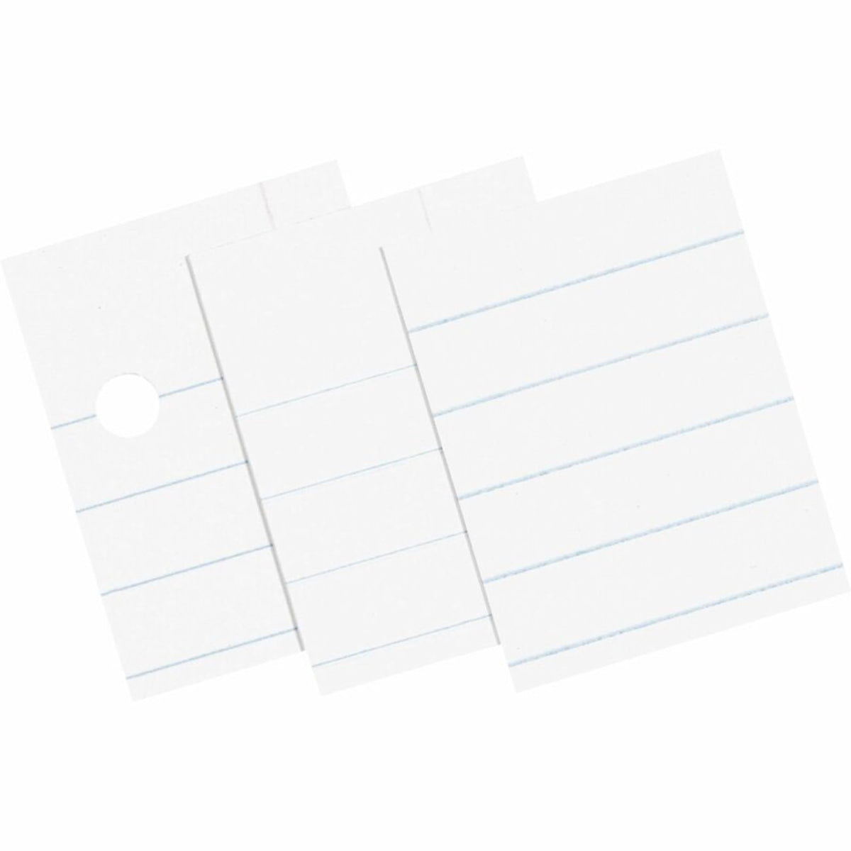 Pacon® Composition Paper, Unpunched, 3/8" Rule, 8 1/2" x 11", White, Pack Of 500 Sheets