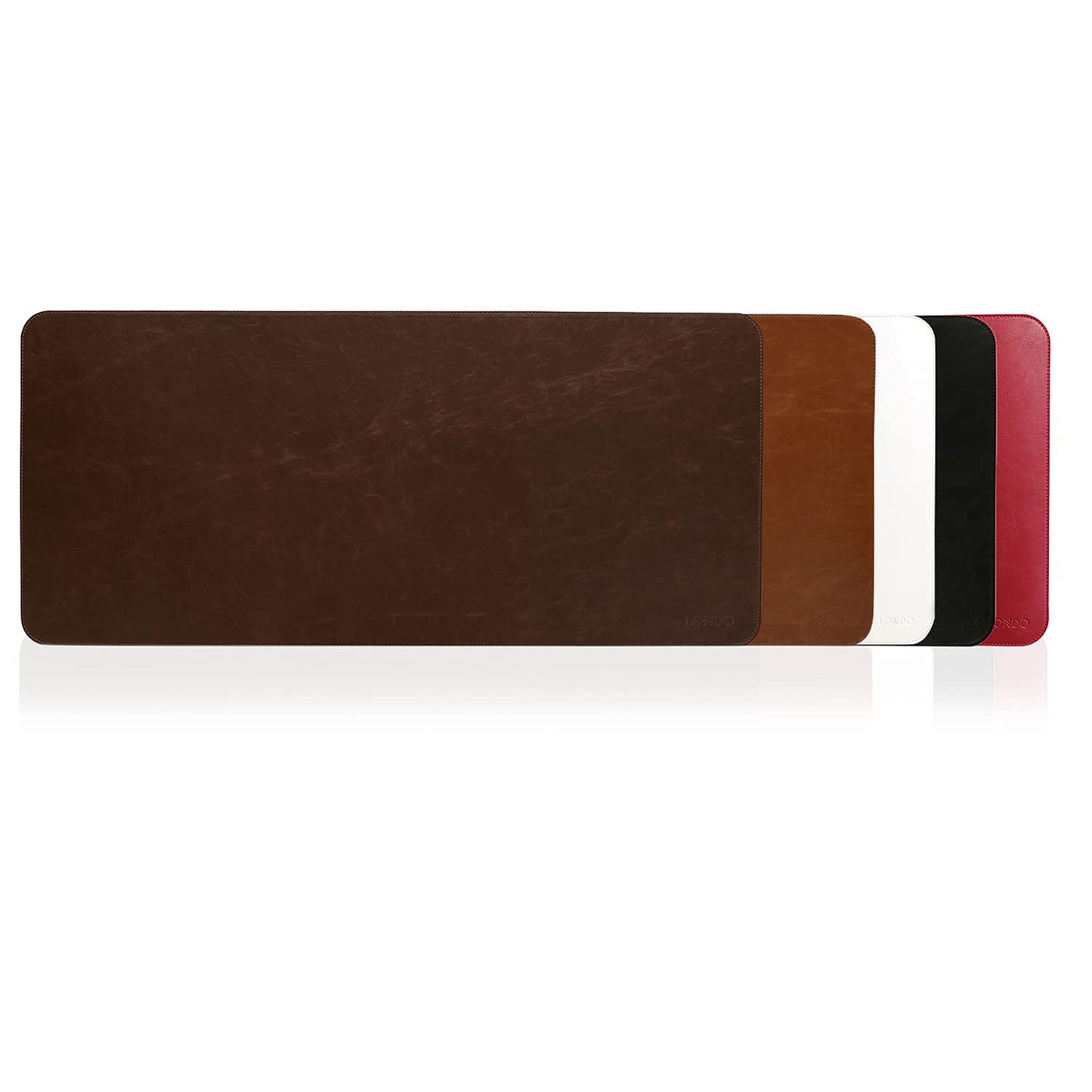 Londo Leather Extended Mouse Pad – Large Desk Mat for Office & Gaming, Smooth Writing Surface