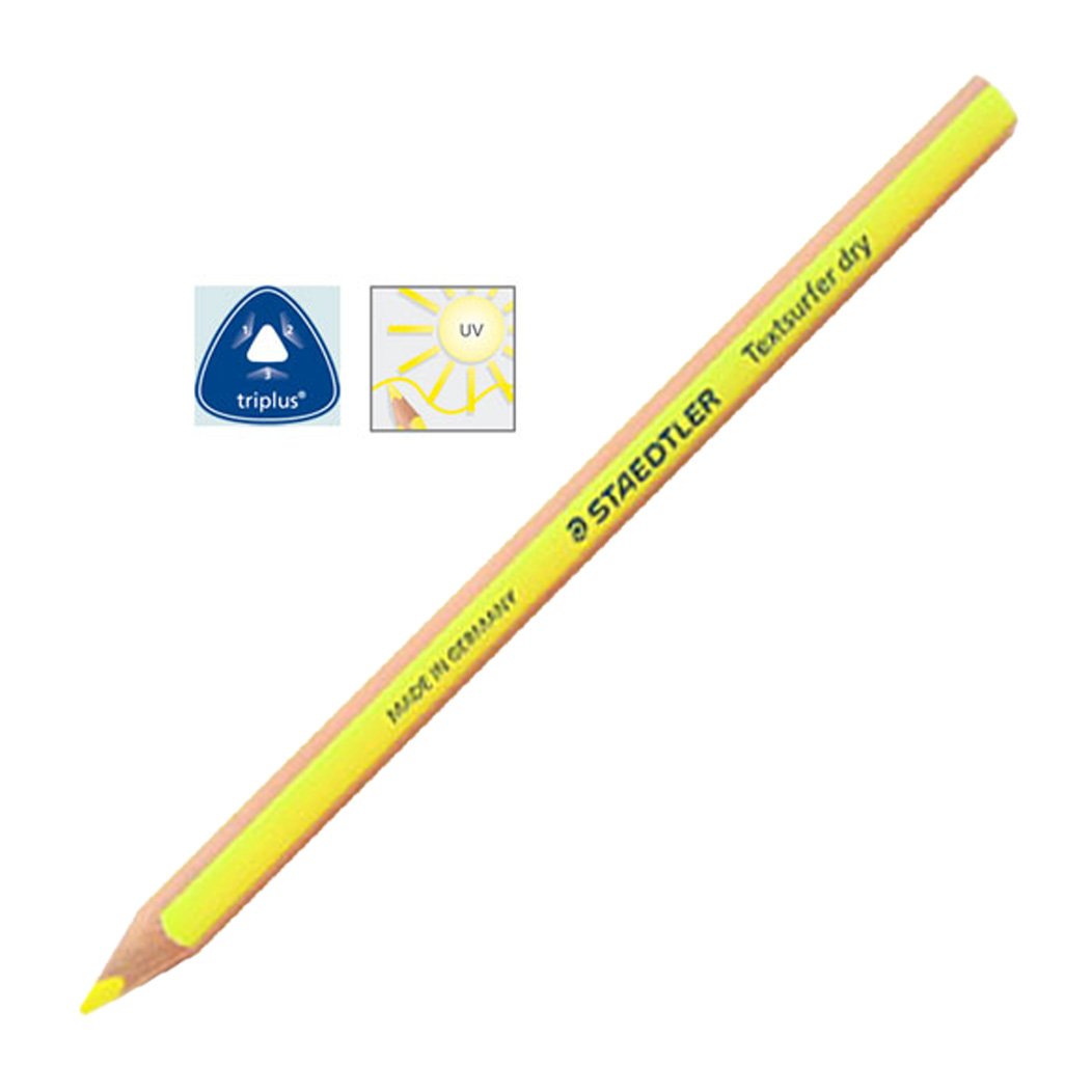 Staedtler Textsurfer Dry Highlighter Pencil 128 64 Drawing for Writing Sketching