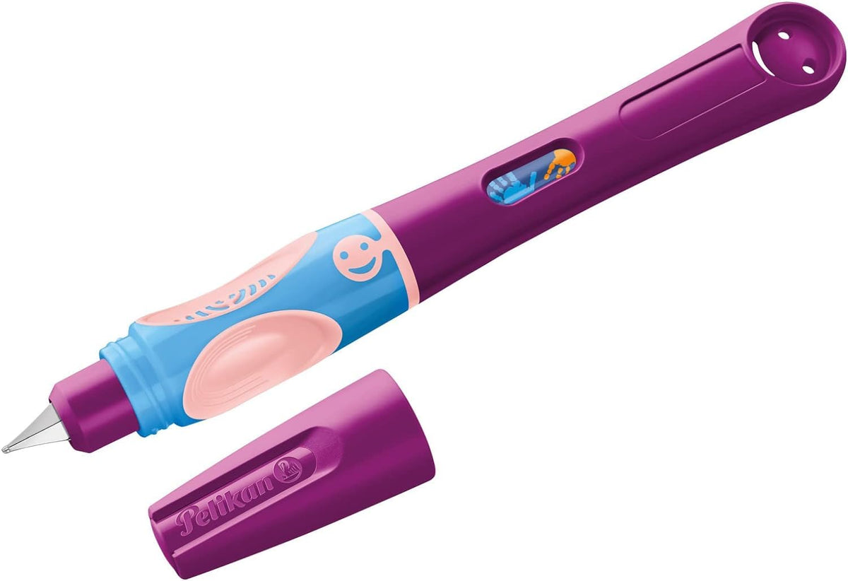 Pelikan Griffix 820271 Fountain Pen for Left-Handed Users with Twist Cap, SweetBerry, 1 Piece in