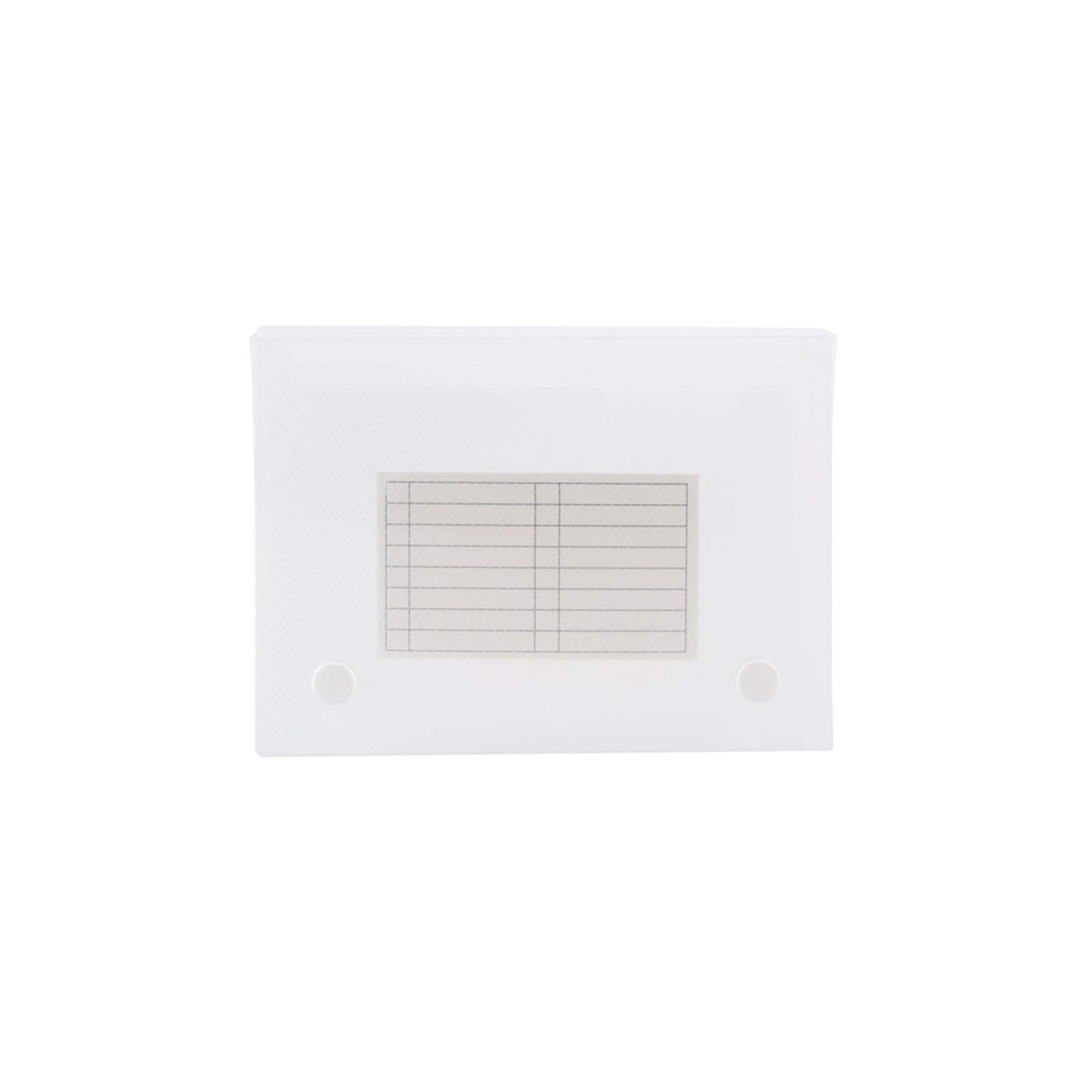 Filexec Products, Universial Case, 4"x6", 5-Tabs Removable, Clear, Pack of 12 (50603-20223)