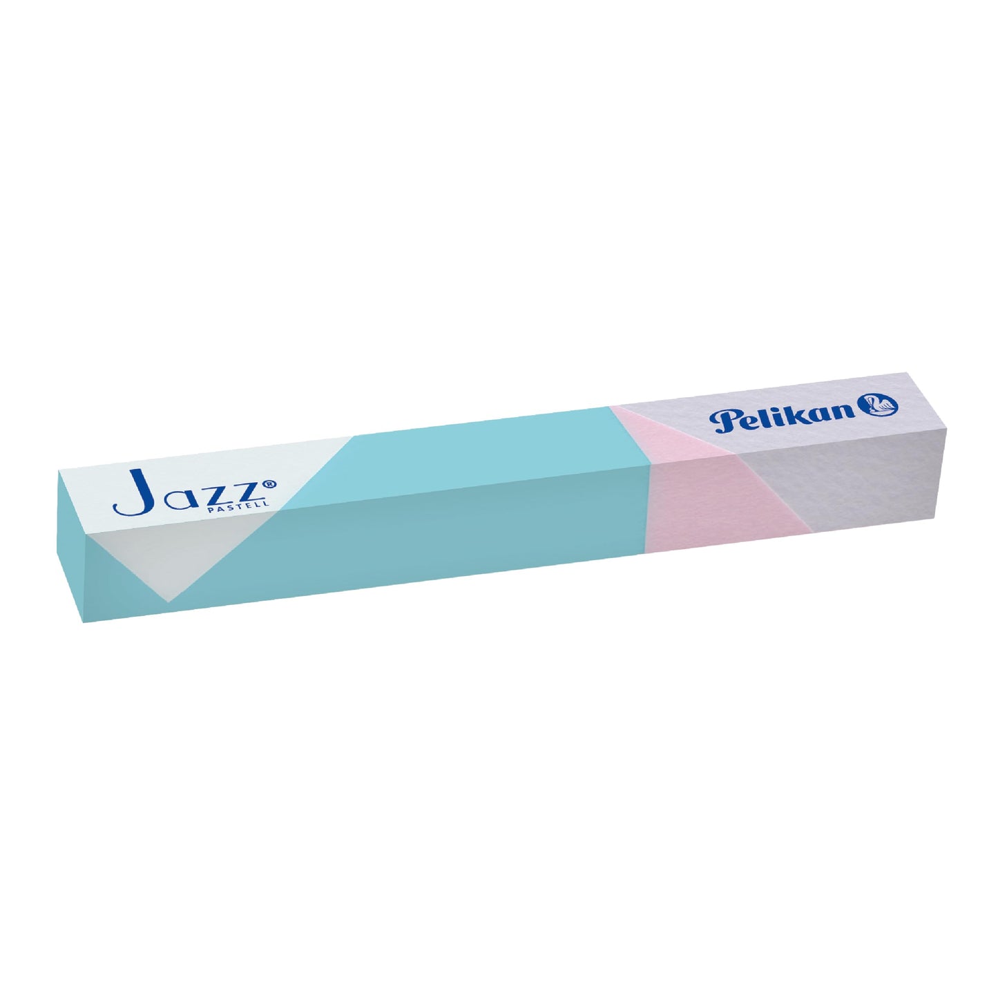 Pelikan Jazz Pastel Ballpoint Pen with Medium Point, Blue Ink Refill, Pink, Boxed, 1 Each (812658)