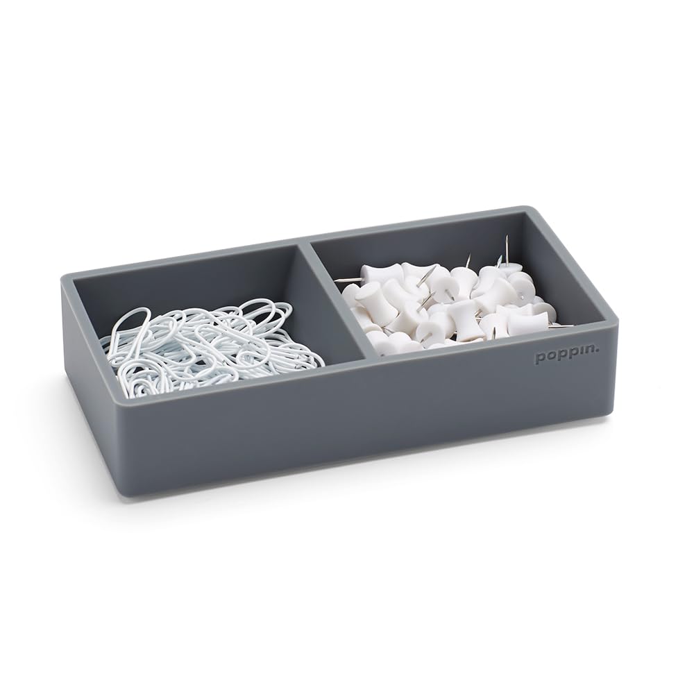 Poppin This & That Tray - Modular Desk Trays for Office Organization, Color-Coordinated Office