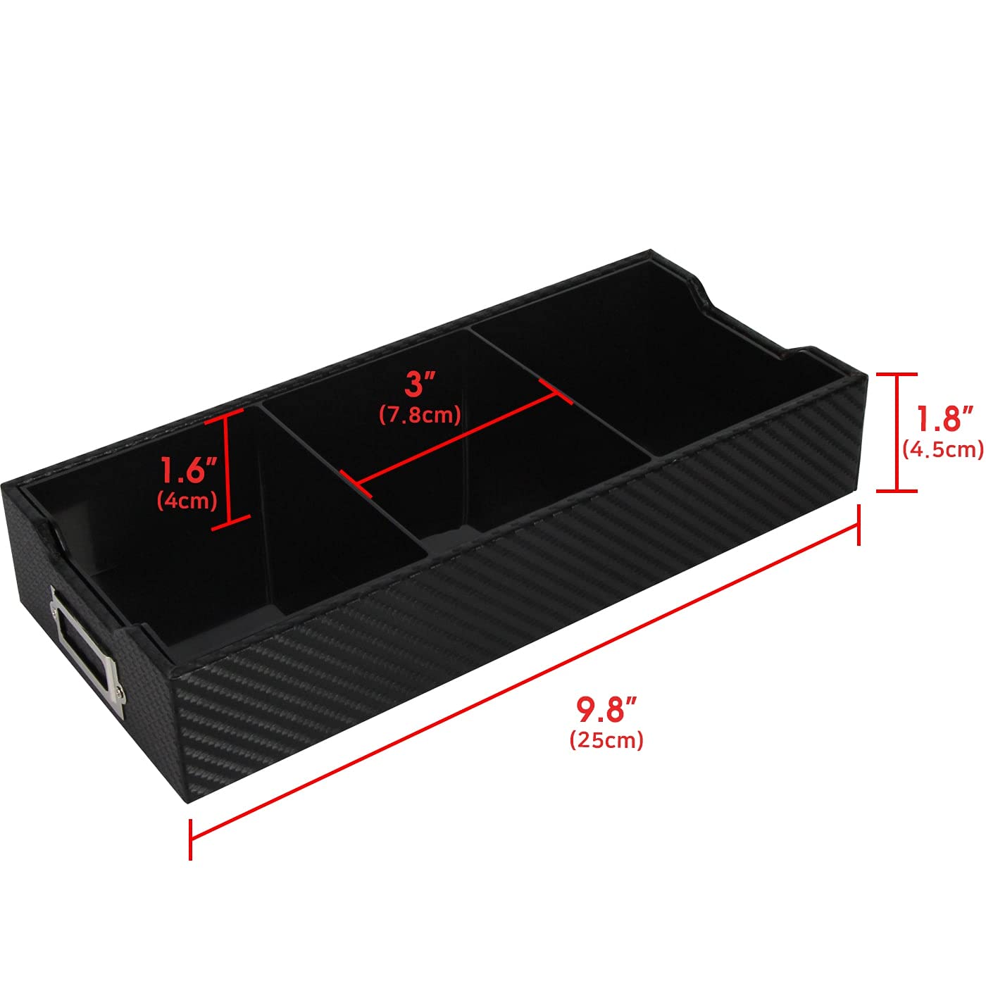 JackCubeDesign Carbon Fiber Business Card Organizer Coupon Holder Name Card Organizer Name Card