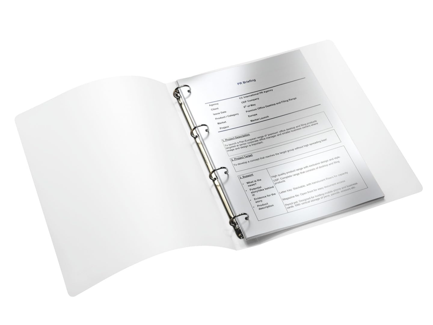 Leitz 4 Ring Binder, Holds up to 190 Sheets, Wow Range, 25 mm Spine, 42580023 - A4, Pink Metallic
