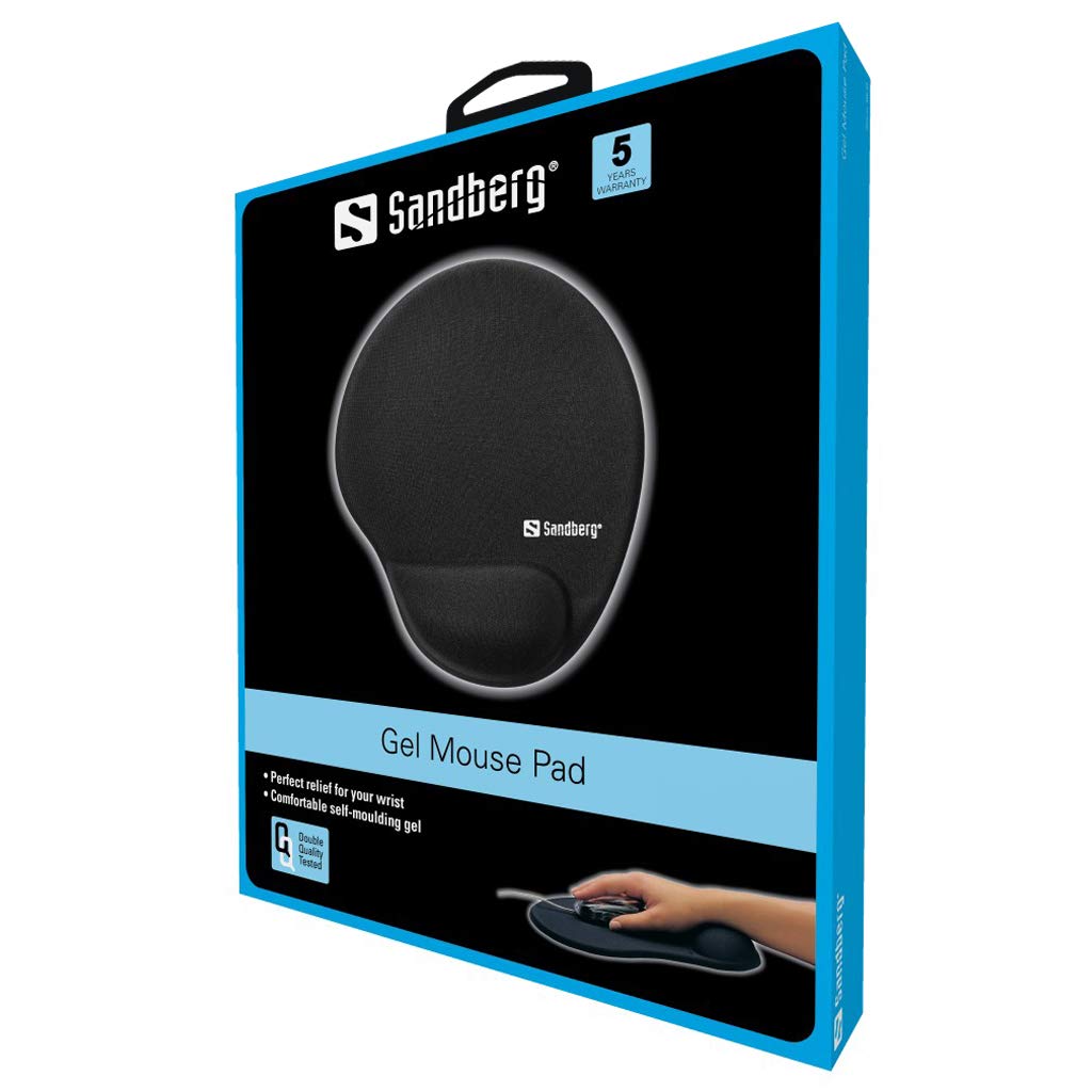 Sandberg Gel Mouse pad with Wrist Rest, Other