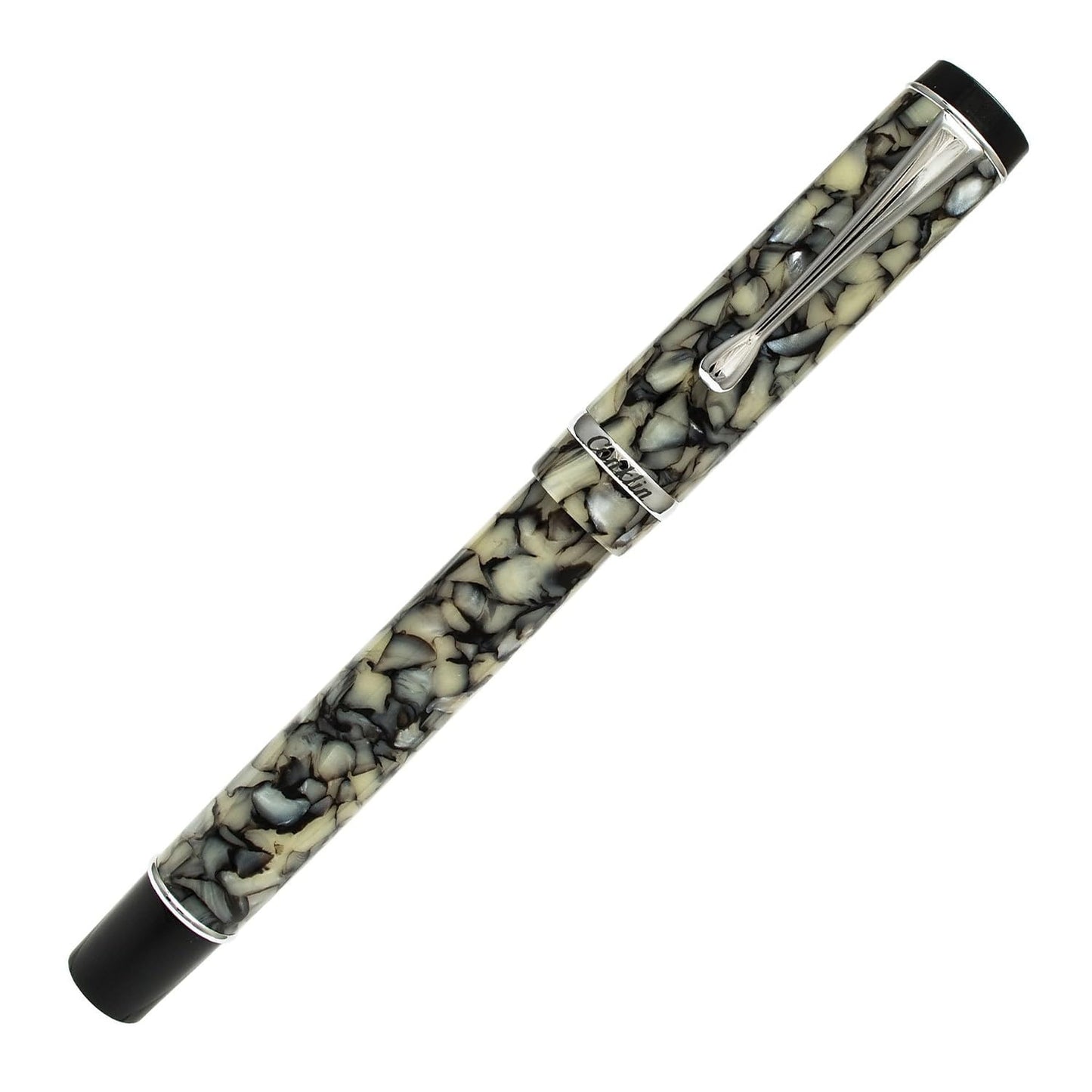 Conklin Duragraph Ballpoint Pen in Cracked Ice – Elegant Ballpoint Pen with Unique Cracked Ice