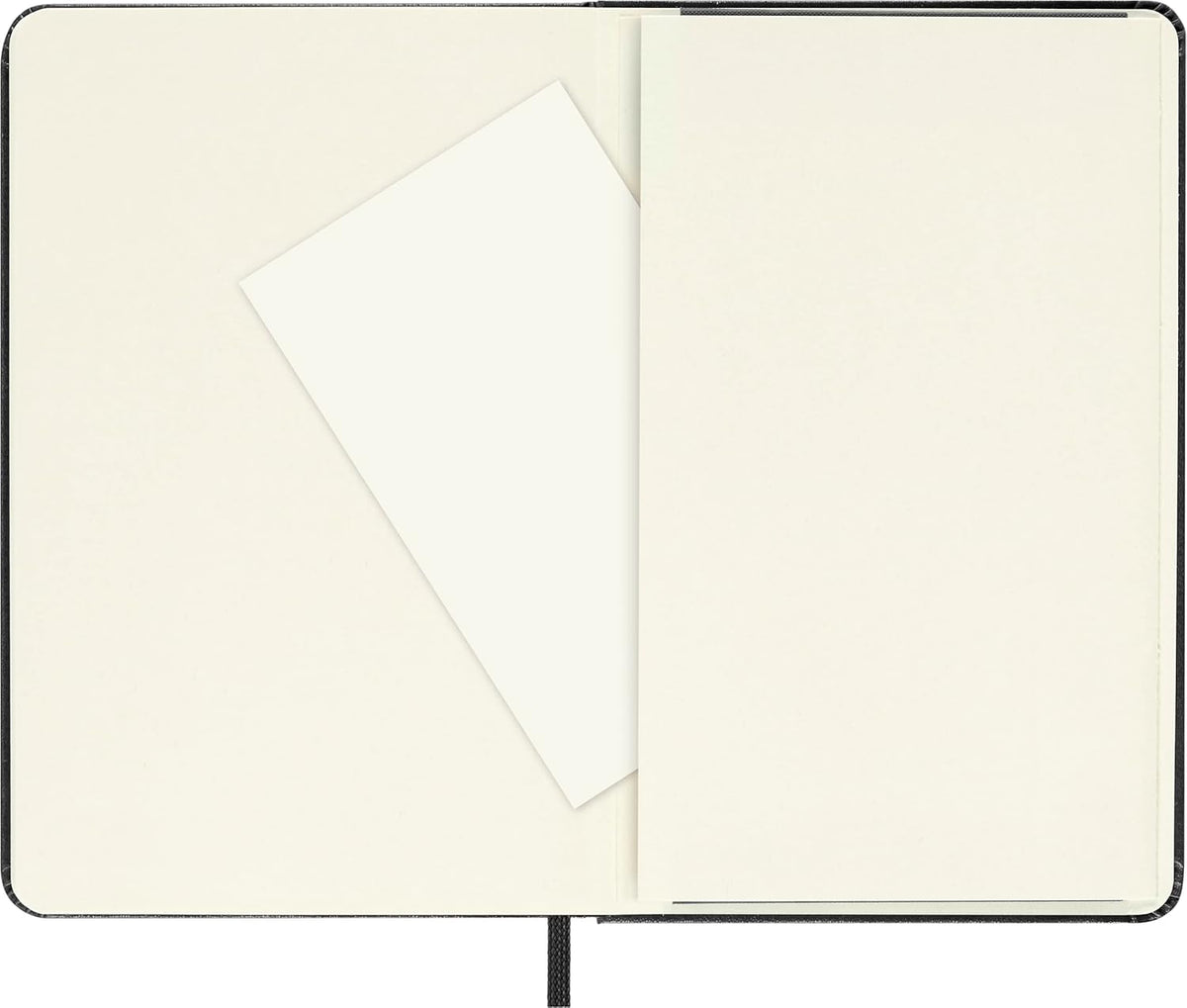 Moleskine Classic Collection Hard Cover Notebook, 1-Subject, Dotted Rule, Black Cover, 5.5 x 3.5