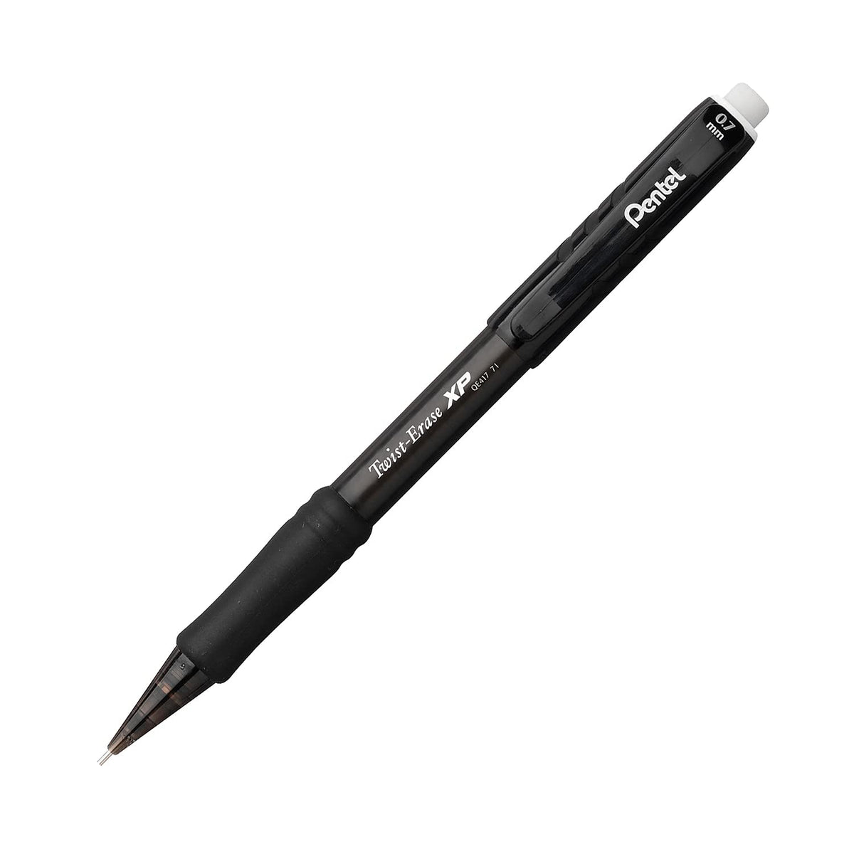 Pentel Twist Erase EXPRESS Automatic Pencil, 0.7mm Lead Size, Blue Barrel, Box of 12 (QE417C)