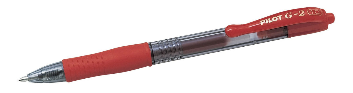 PILOT G210 Retractable Gel Rollerball 1.0 mm (Box of 12) - Red