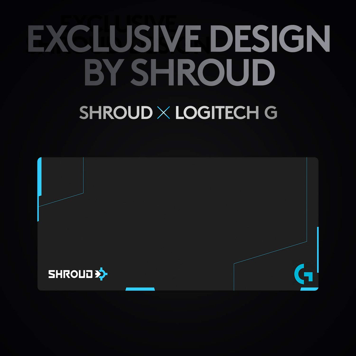 Logitech G G840 XL Gaming Mousepad - Shroud Edition