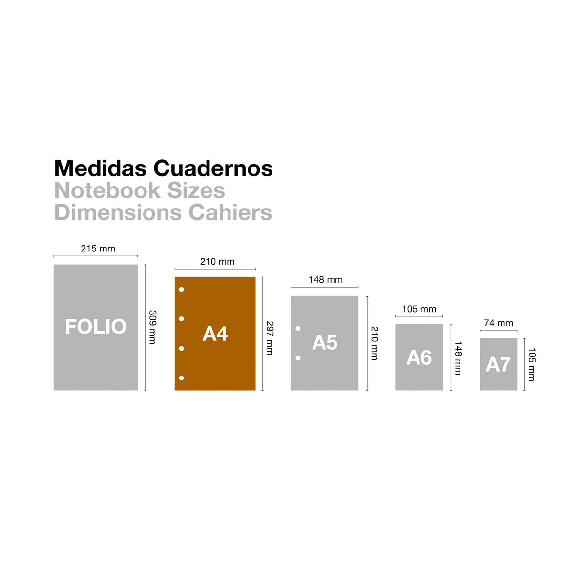 Miquelrius - A4 Notebook Emotions Ring Notebook, 80 Sheets 90 g/m², 5 mm Squaring, 1 Colour Strip