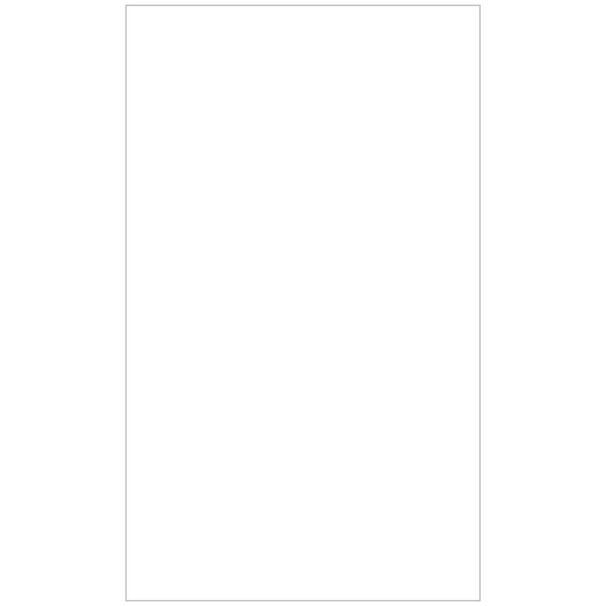 Colonial Cards: 150 Color Cardstock 3" x 5" Index Cards, White, Unruled