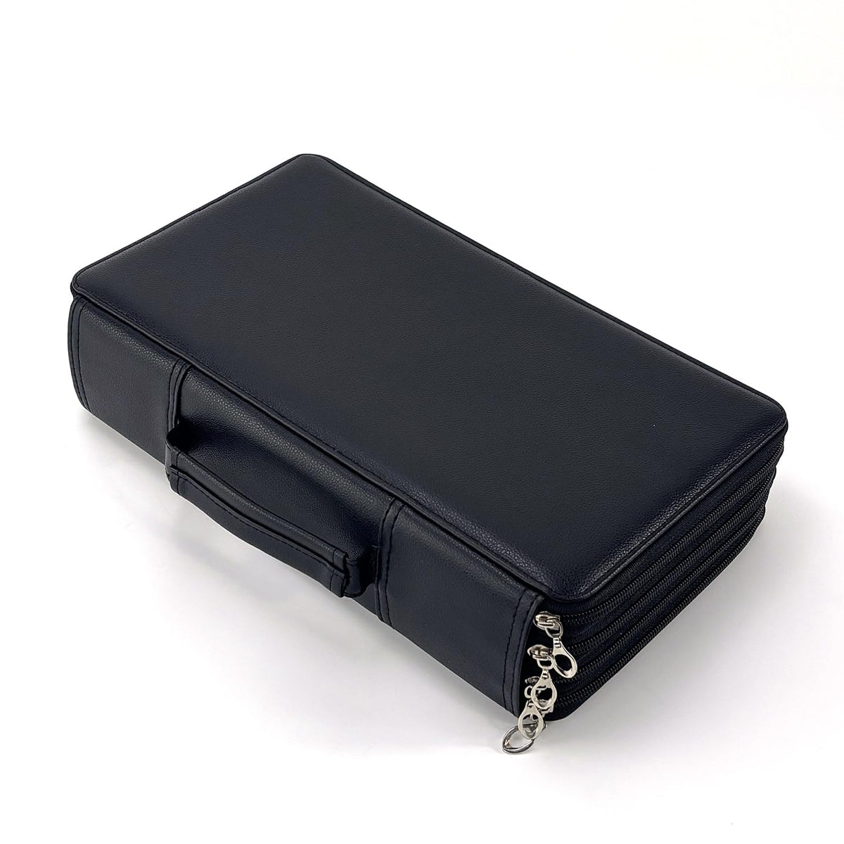 YOUNGCOL 300-Capacity Colored Pencil Case Pen Organizer(Black)