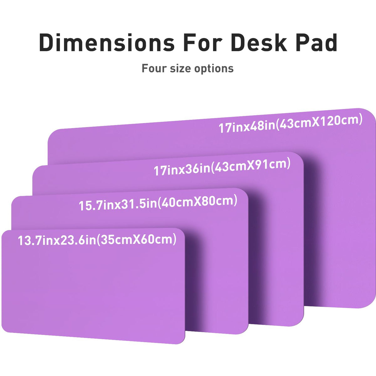 Aothia Leather Desk Pad Protector, Office Desk Mat, Large Mouse Pad, Non-Slip PU Leather Desk