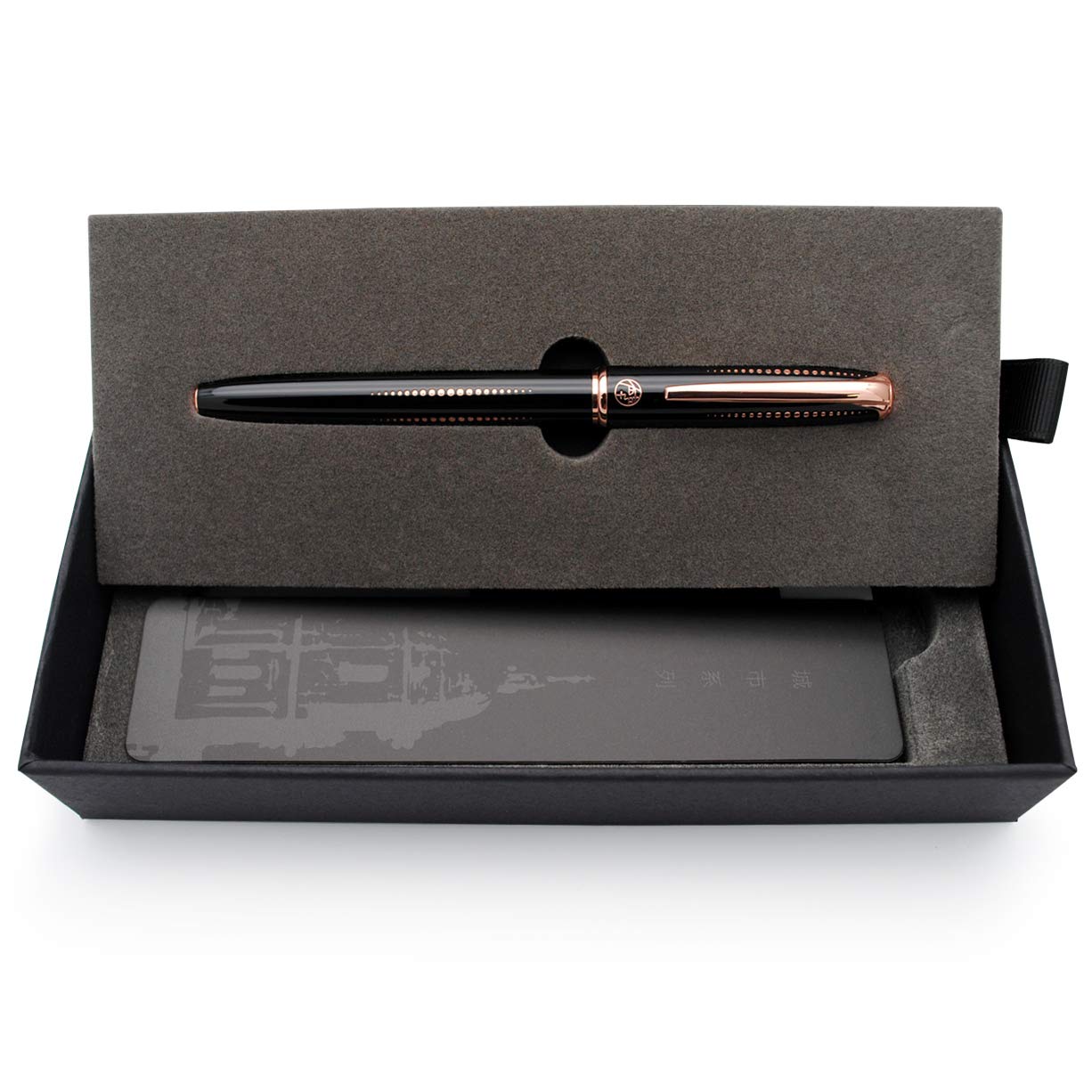 Picasso 916 Malage Fountain Pen Original Box New Version (Starlit Night Black, Medium Nib 0.7mm)