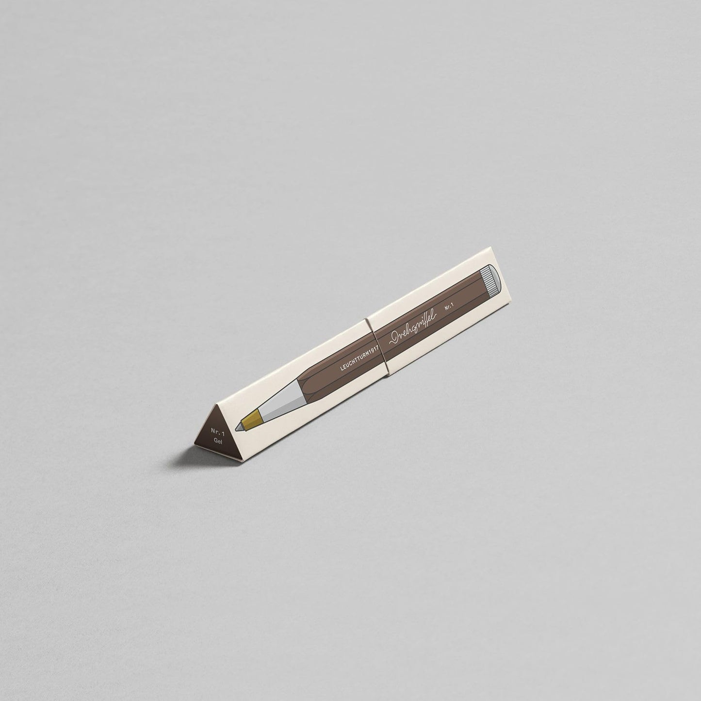 LEUCHTTURM1917 - Drehgriffel Writing Pen (Olive) - Gel Pen with Black Ink Included