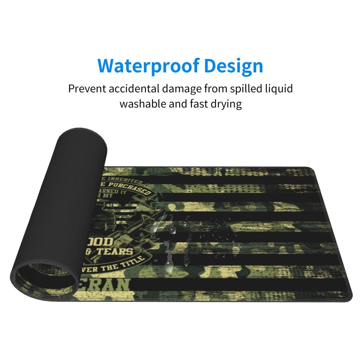 Sigouyinei Extra Large Desk Pad 31.5x12in Office Gaming Non-Slip Mouse Pad