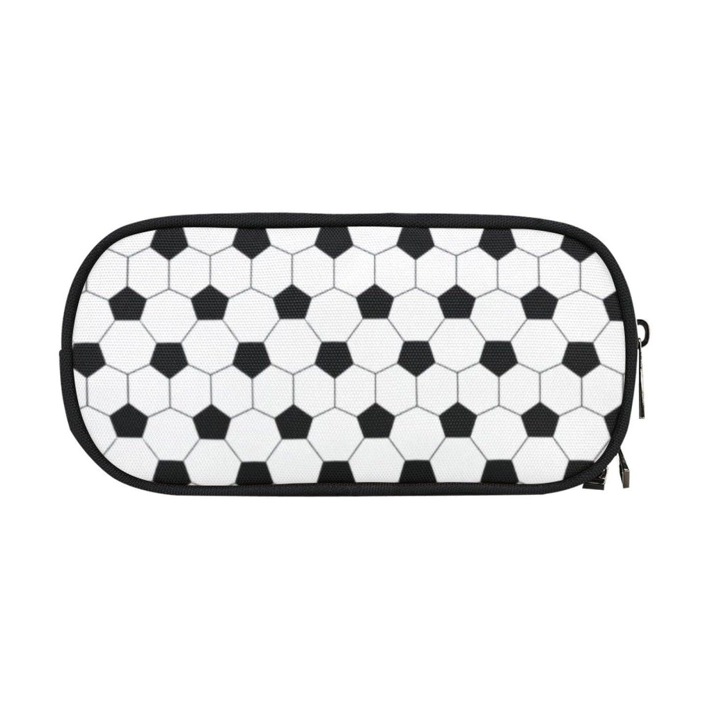ANANGTEE Soccer Pencil Pouch Case for Boys Girls 3 Compartments Goth 10