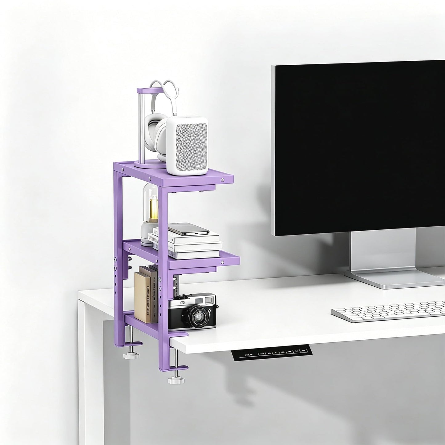 OUTIOE 2-Tier Desk Shelf