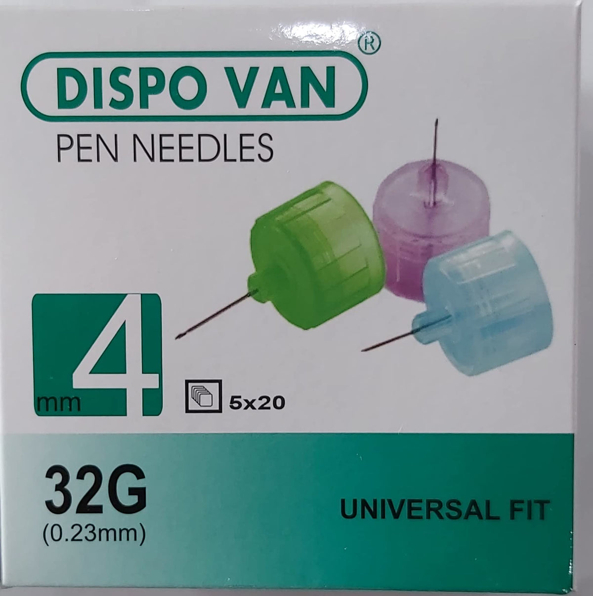 Dispovan Pen 100 Pcs.