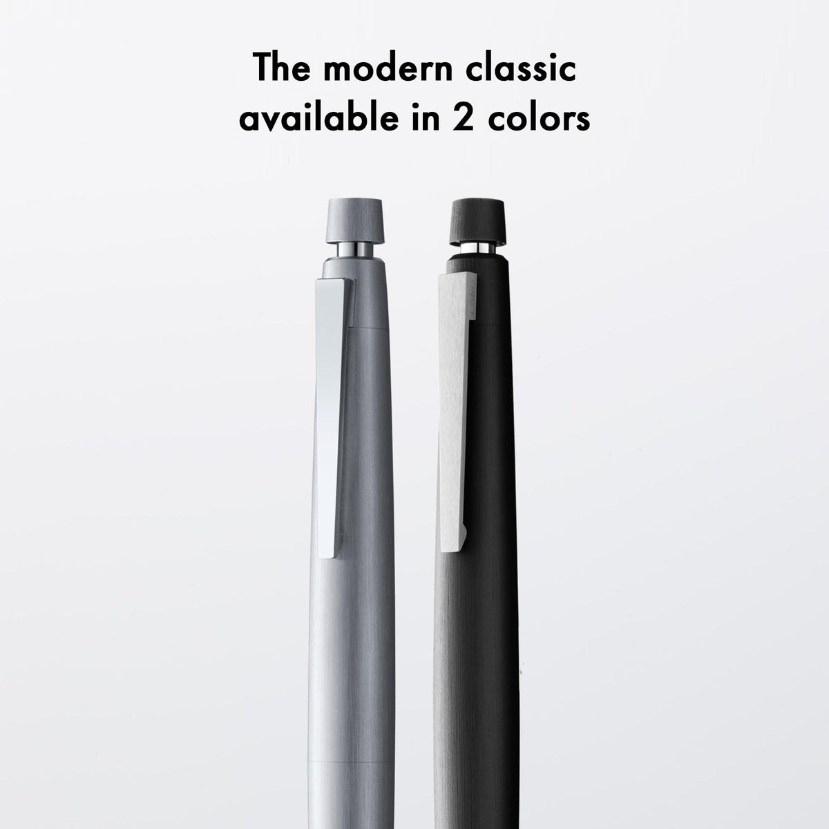 Lamy 2000 black - elegant mechanical pencil in a satin-finish fibreglass casing - perfectly