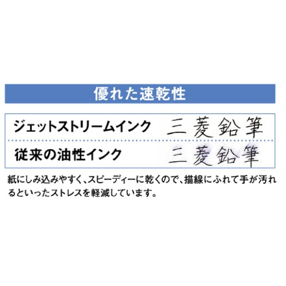 Mitsubishi Pencil SXE3300007.9 Jetstream Prime Tri-Color Ballpoint Pen, 0.03 inches (0.7 mm), Navy