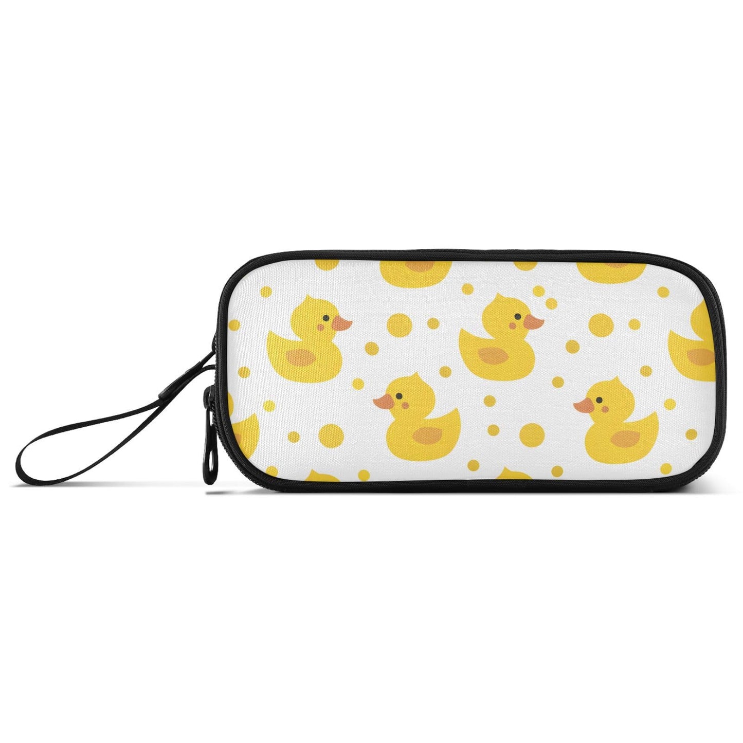 BOENLE Cute Yellow Ducks Pencil Case Box Boys Girls Large Pencil Pouch Zipper Compartments Big