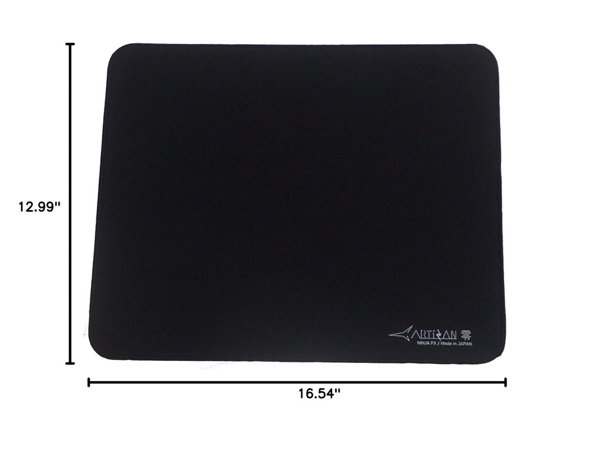 Artisan Ninja FX Zero XSoft L Black Gaming Mouse Pad 4mm Polyester