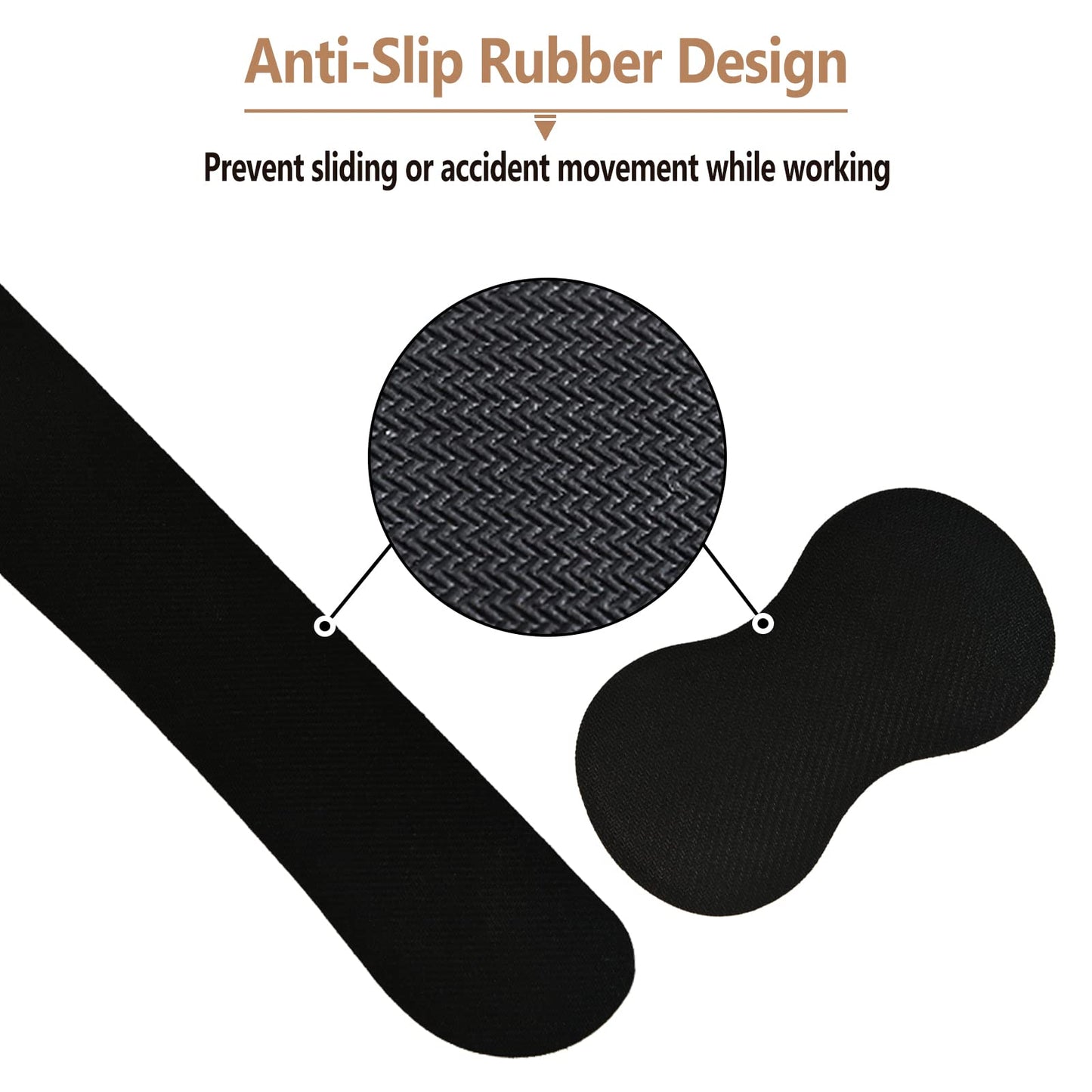 ARTSO Ergonomic Wrist Rest + Mouse Pad + Keyboard Wrist Support + Coaster, Memory Foam Mousepad