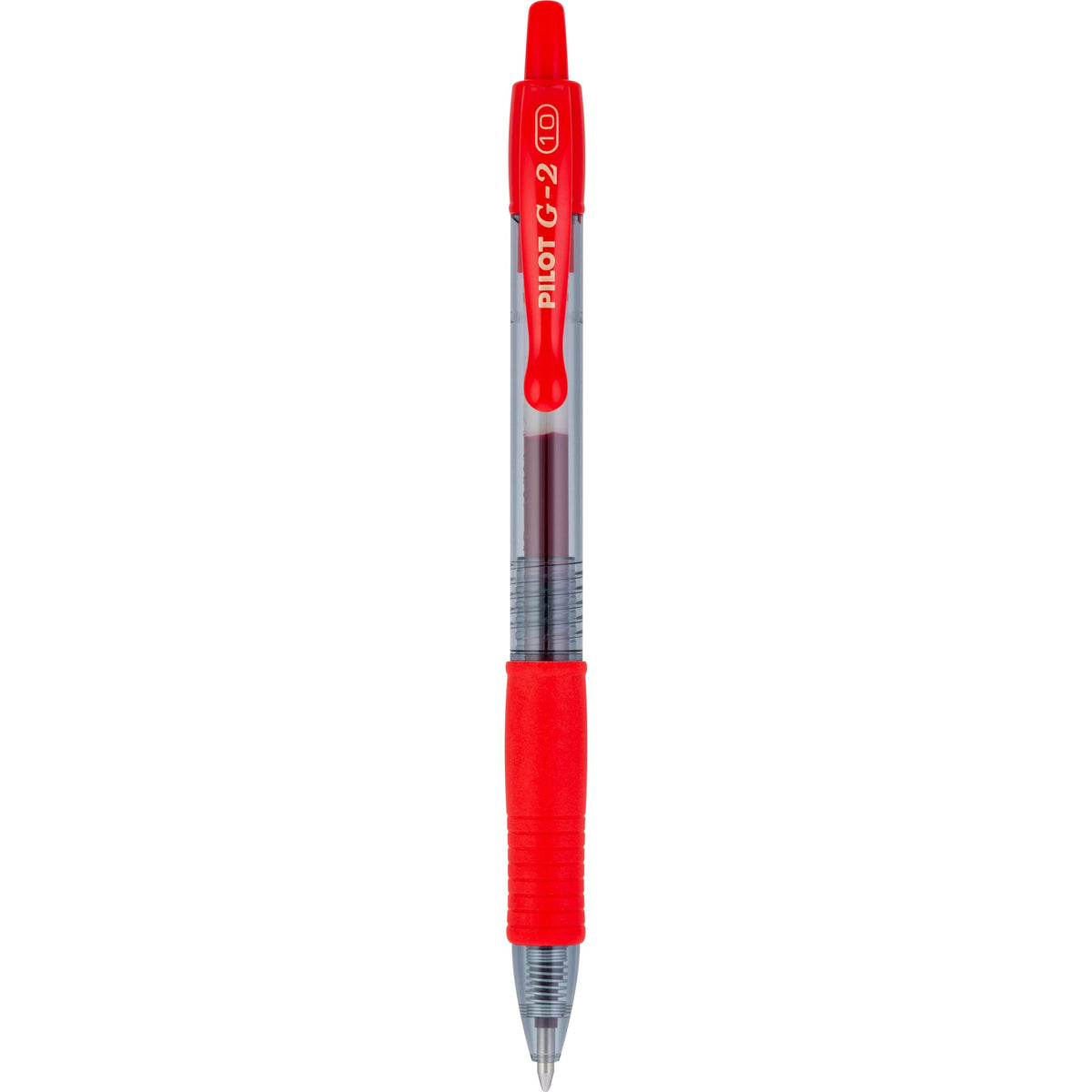 PILOT G2 Premium Gel Roller Pens, Bold Point 1 mm, Red Pens, Pack of 12