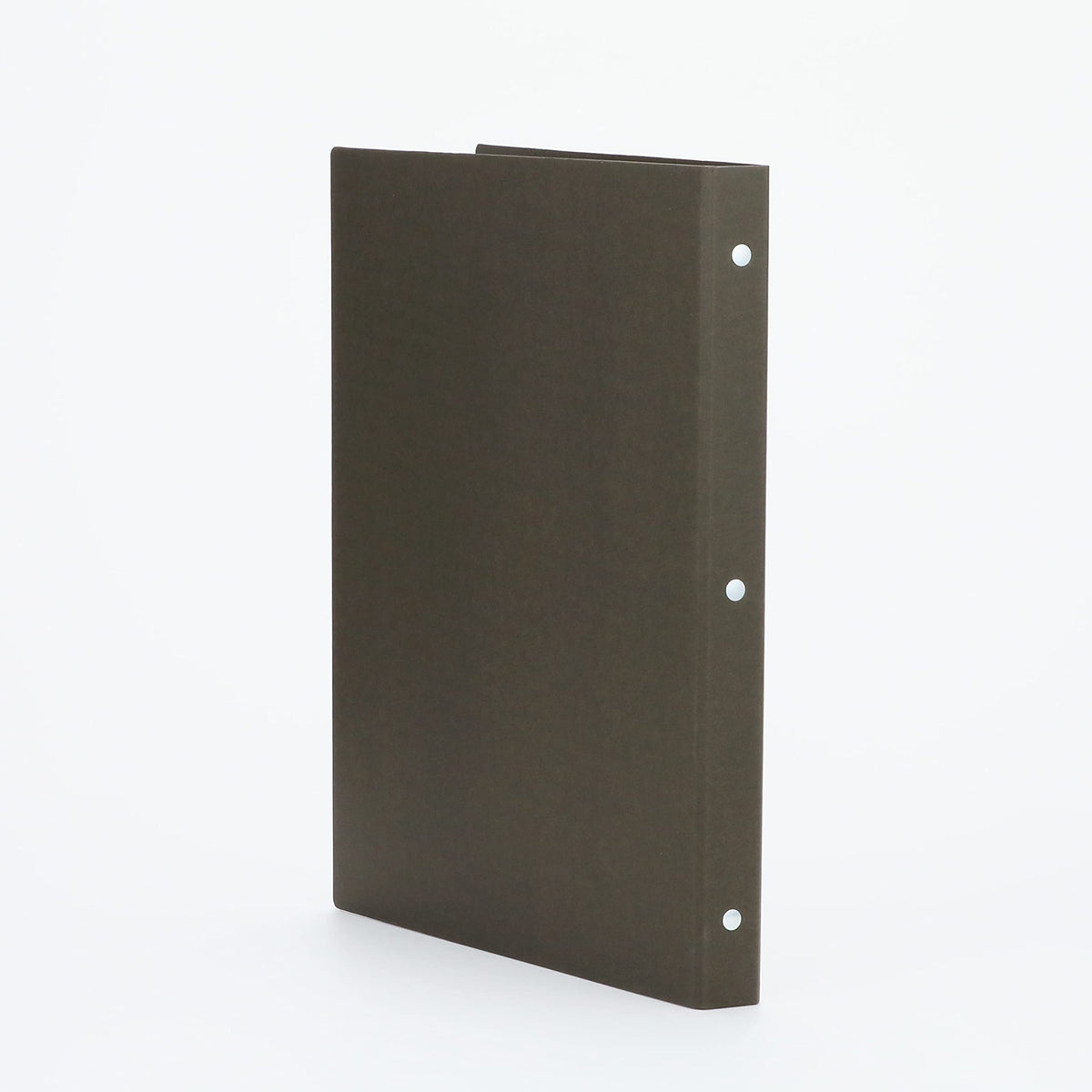 MUJI 82110098 Binder, A4, 30 Holes, Dark Gray
