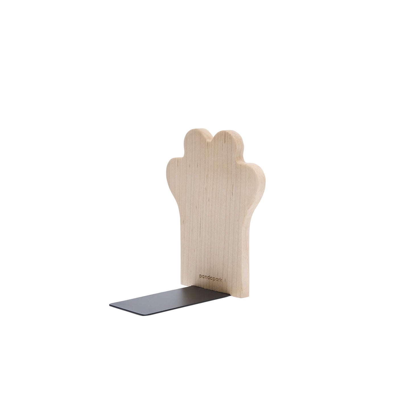 Pandapark Paw Bookends,Non-Skid Bookend for Shelves,Heavy Duty Bookends,Book Stand for Books/CDs,1