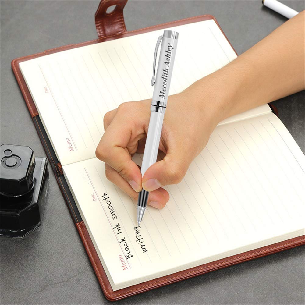 Aolun Personalized Pens,Custom Engraved Pen with Your Name Or Message,Refillable Medium