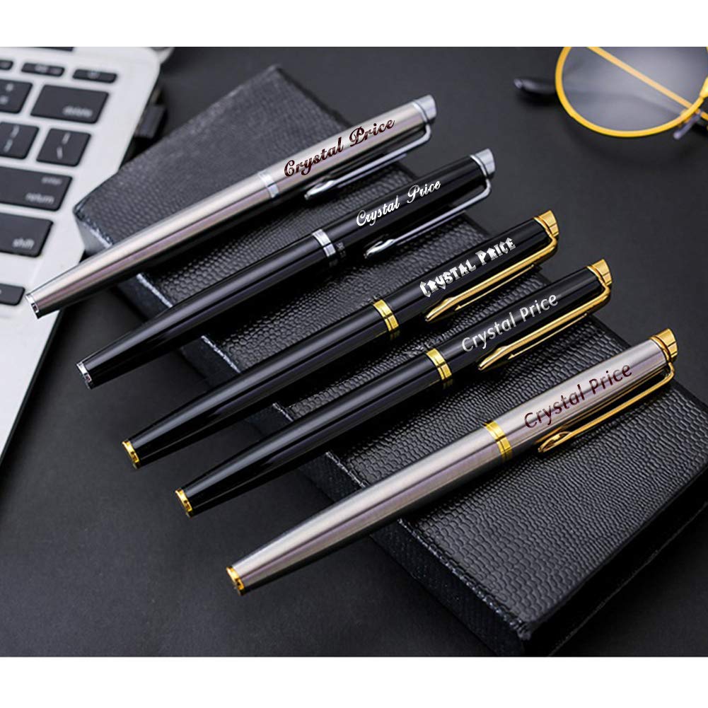 Yananka Personalized Pens Engraved,Custom Ballpoint Pen for Men Woman, Personalized Gift for